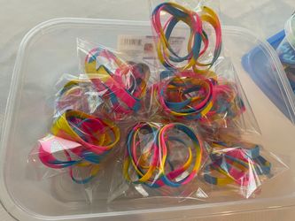 Silicone Bracelets 6pk 