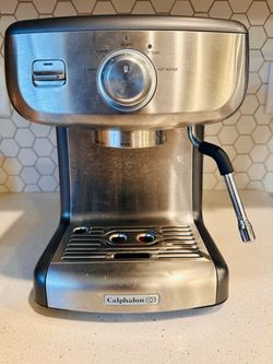 Calphalon Espresso Machine with Steam Wand, Stainless