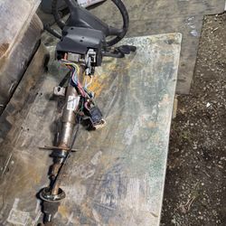 Steering Colum W/key , Tilt 