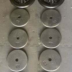 Weight Plates.                110 Dollars 