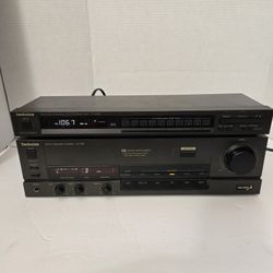 Vintage Technics SU-V98 Intergrated Amplifier And ST-S9 Tuner