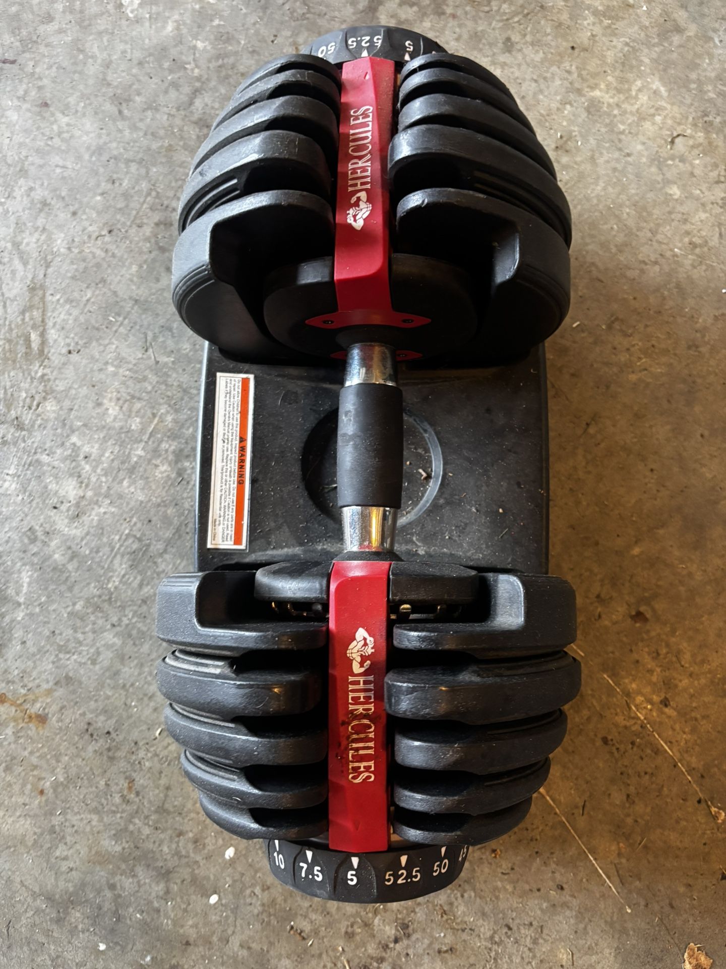 Adjustable Weight set