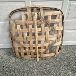 Antique Tobacco Basket