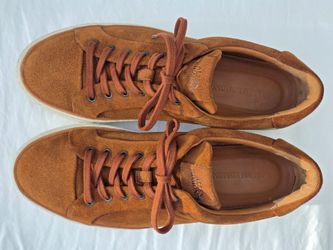 Allen Edmonds Flynn Suede Sneakers Mens 12 Like New