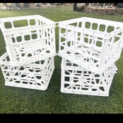 $5 EACH WHITE PLASTIC STORAGE BIN 47TH AVE. AND DOBBINS AND LAVEEN