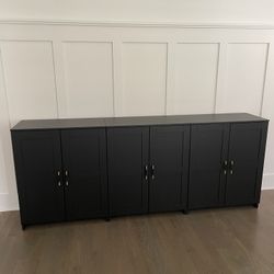 Black Sideboard 93” Long