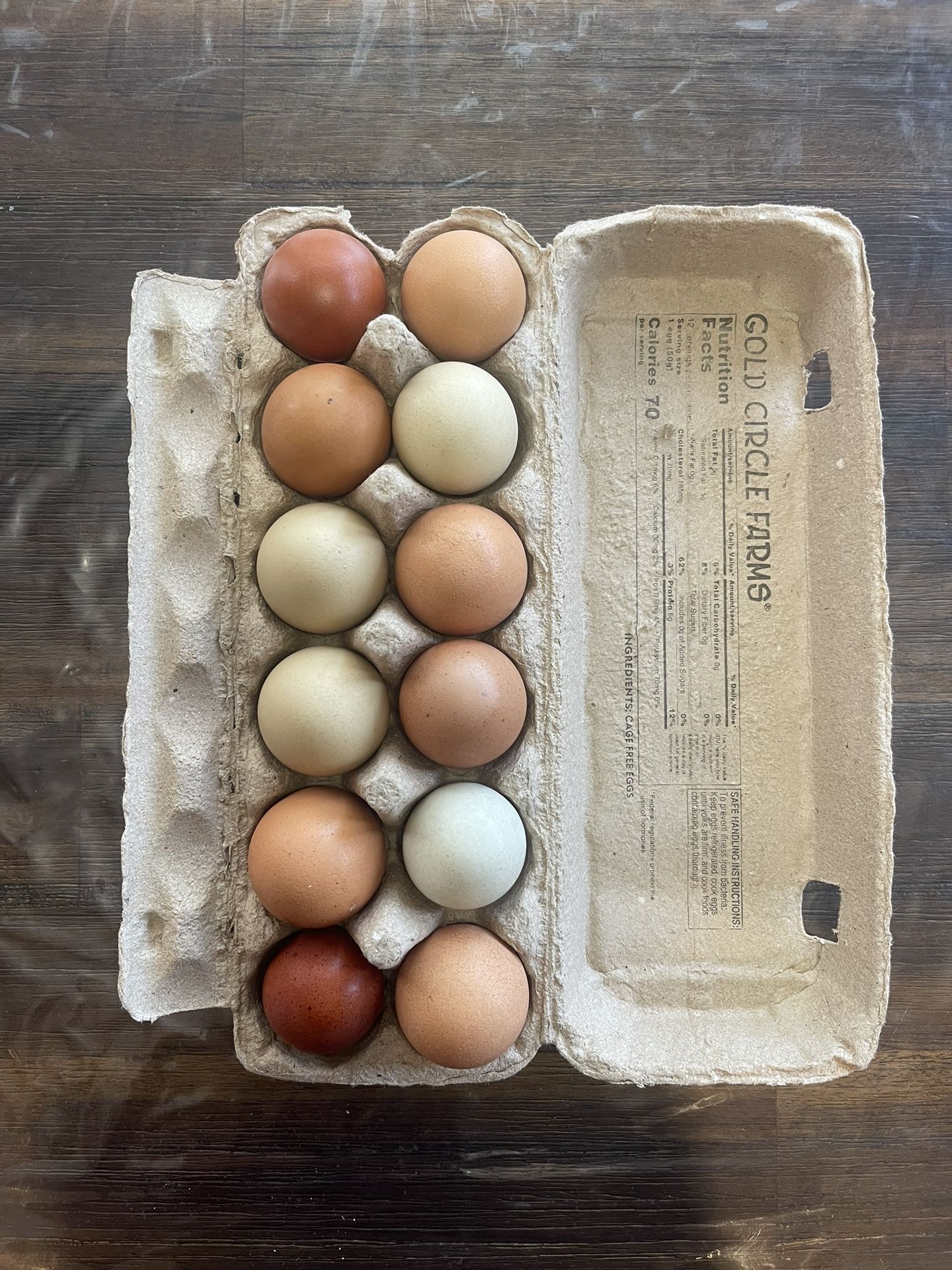 Fresh Organic Pasture Raised Eggs