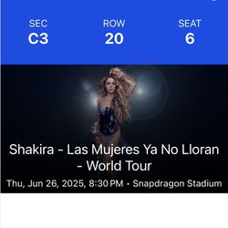 Shakira Ticket