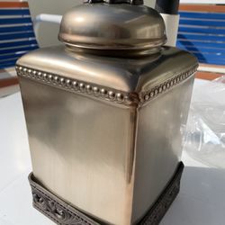 Canister With Cast Iron Lid Medium 