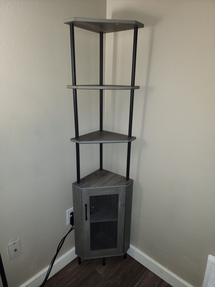Corner Shelf with Cabinet ***PENDING***