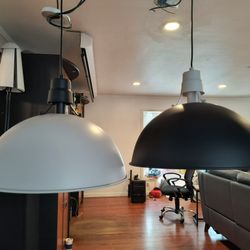 20 Inch Metal Pendant Lights - Hanging Light Fixture 