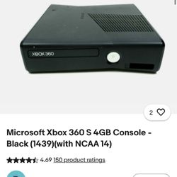 Xbox 360 with 3 Controllers and 10 Games