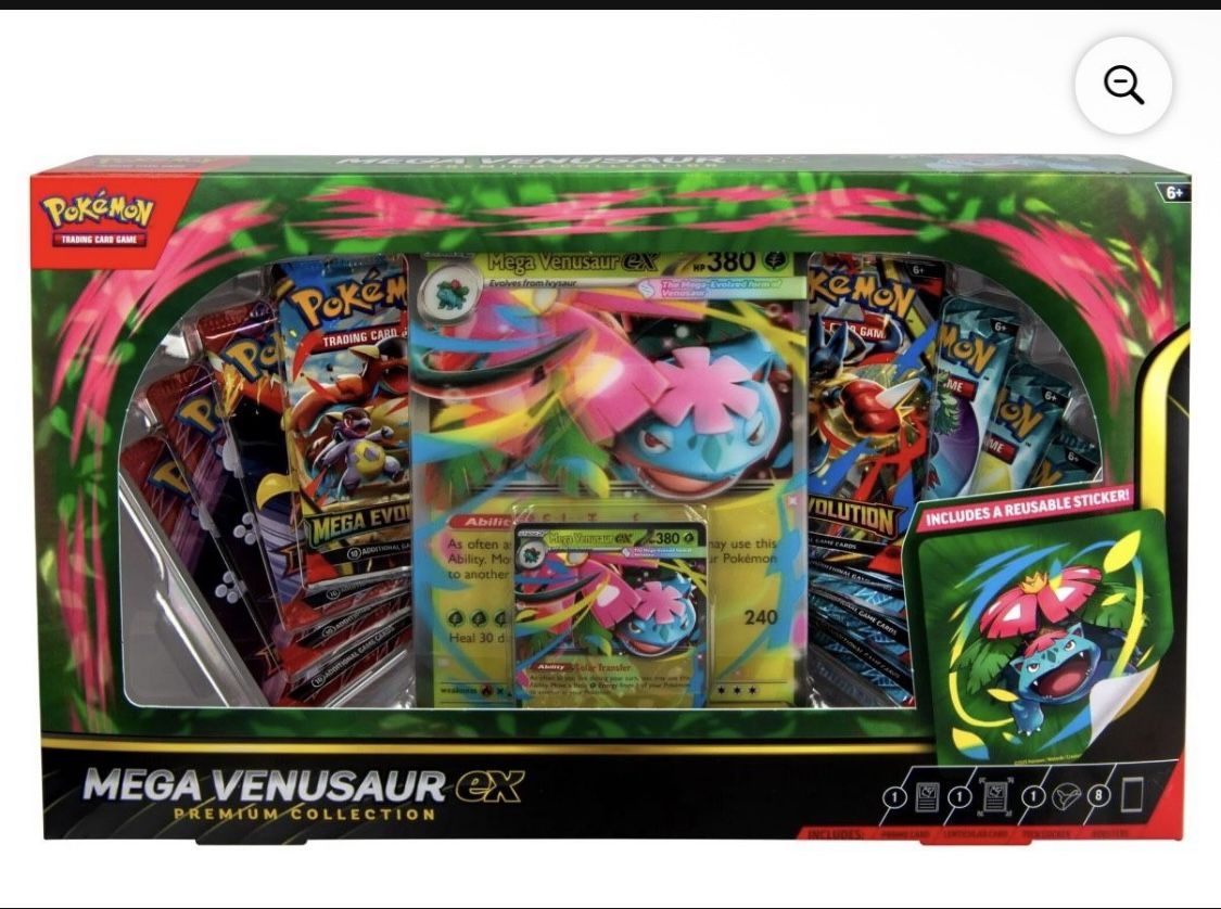 Pokemon TCG Mega Venusaur EX box