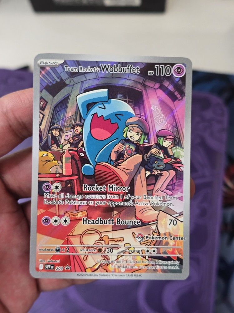 Team rocket's Wobbuffet PC