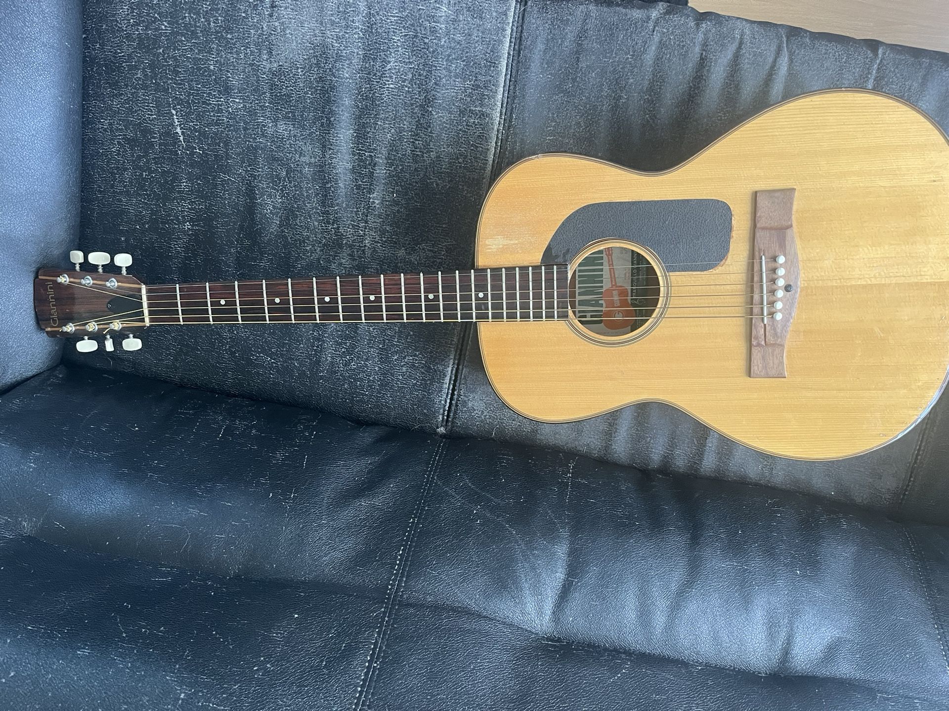 1970s Giannini GS240 Vintage Brazilian Acoustic Guitar