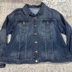 Signature Levi Strauss & Co. Women’s Denim Jacket – Size 3X