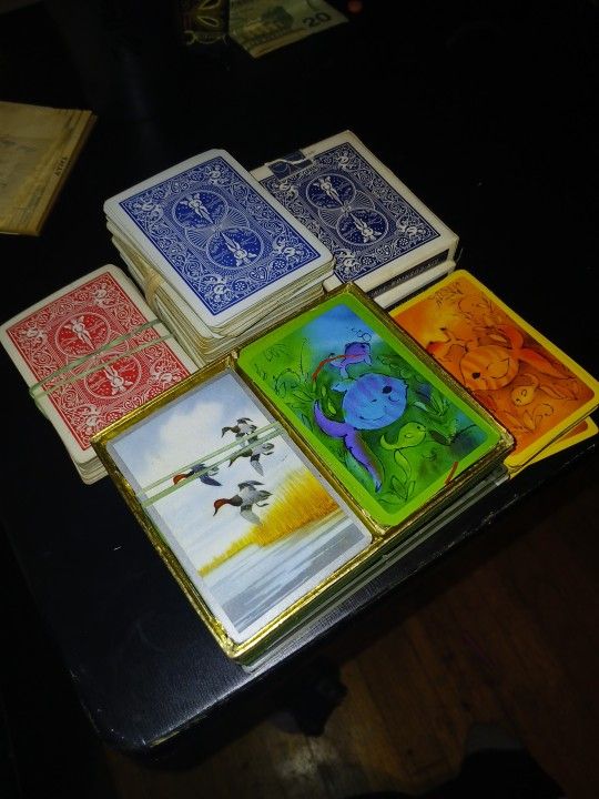 Vintage playing cards