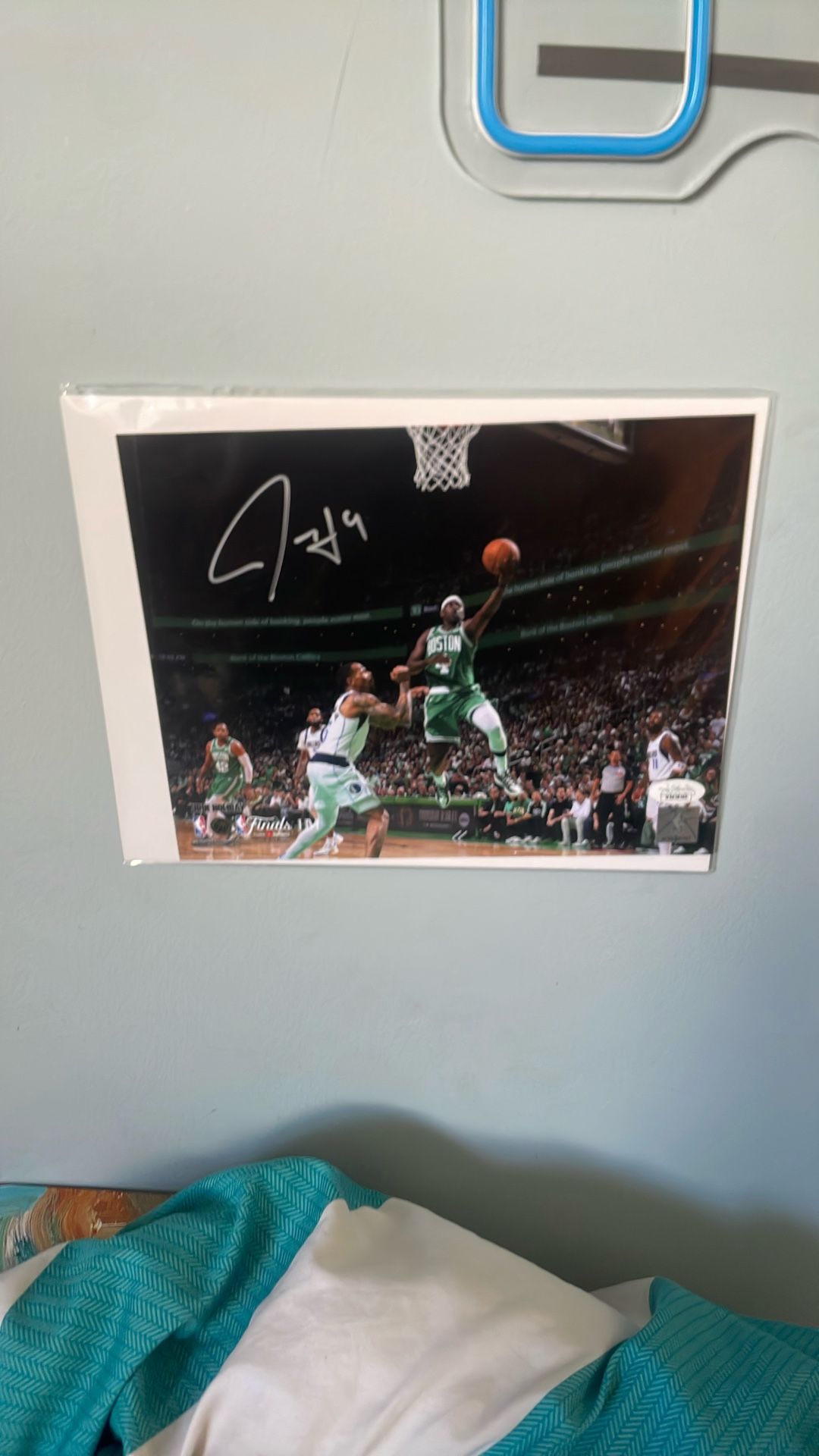 Jrue Holiday Finals Signed Picture