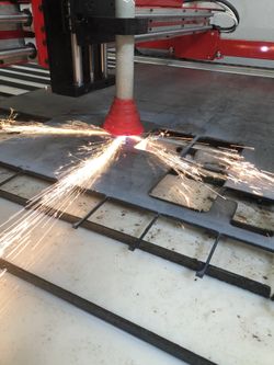 Custom Plasma cutting steel and aluminum