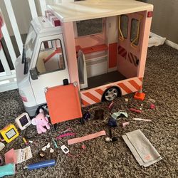 Our Generation Doll Ambulance Set