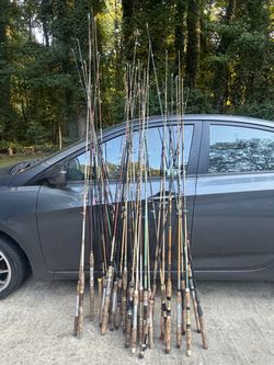 fishing poles