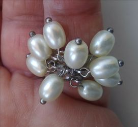 Pearl ring nice!adjustable