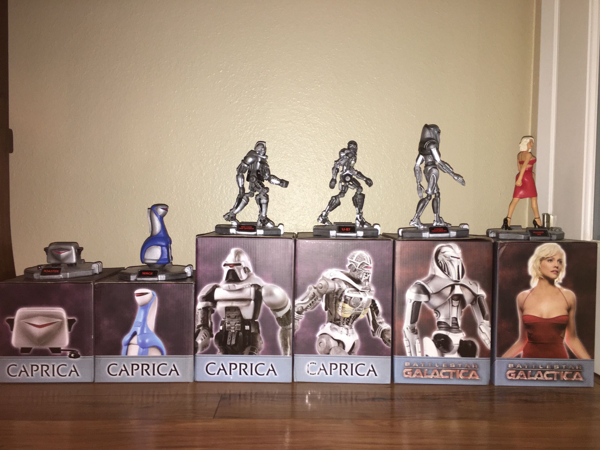 Battlestar Galactica Evolution of the Cylon Model Set