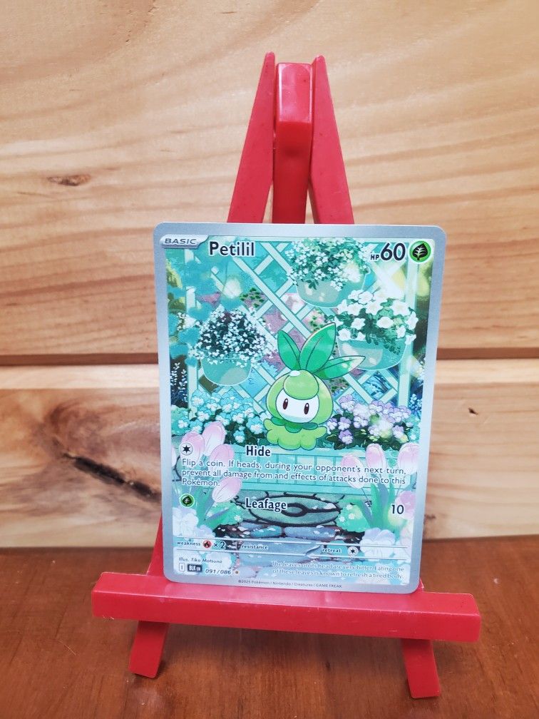 Petilil - 091/086 - Pokemon TCG Black Bolt Illustration Rare - NM/M