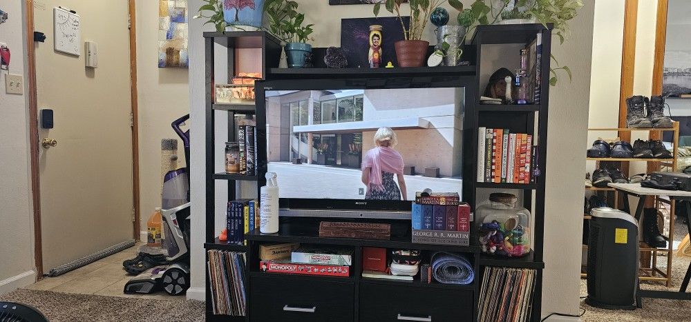 Solid Wood TV Stand
