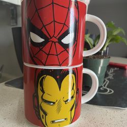 2 Marvel Mugs