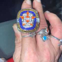 Astros Championship Ring  McCullers 