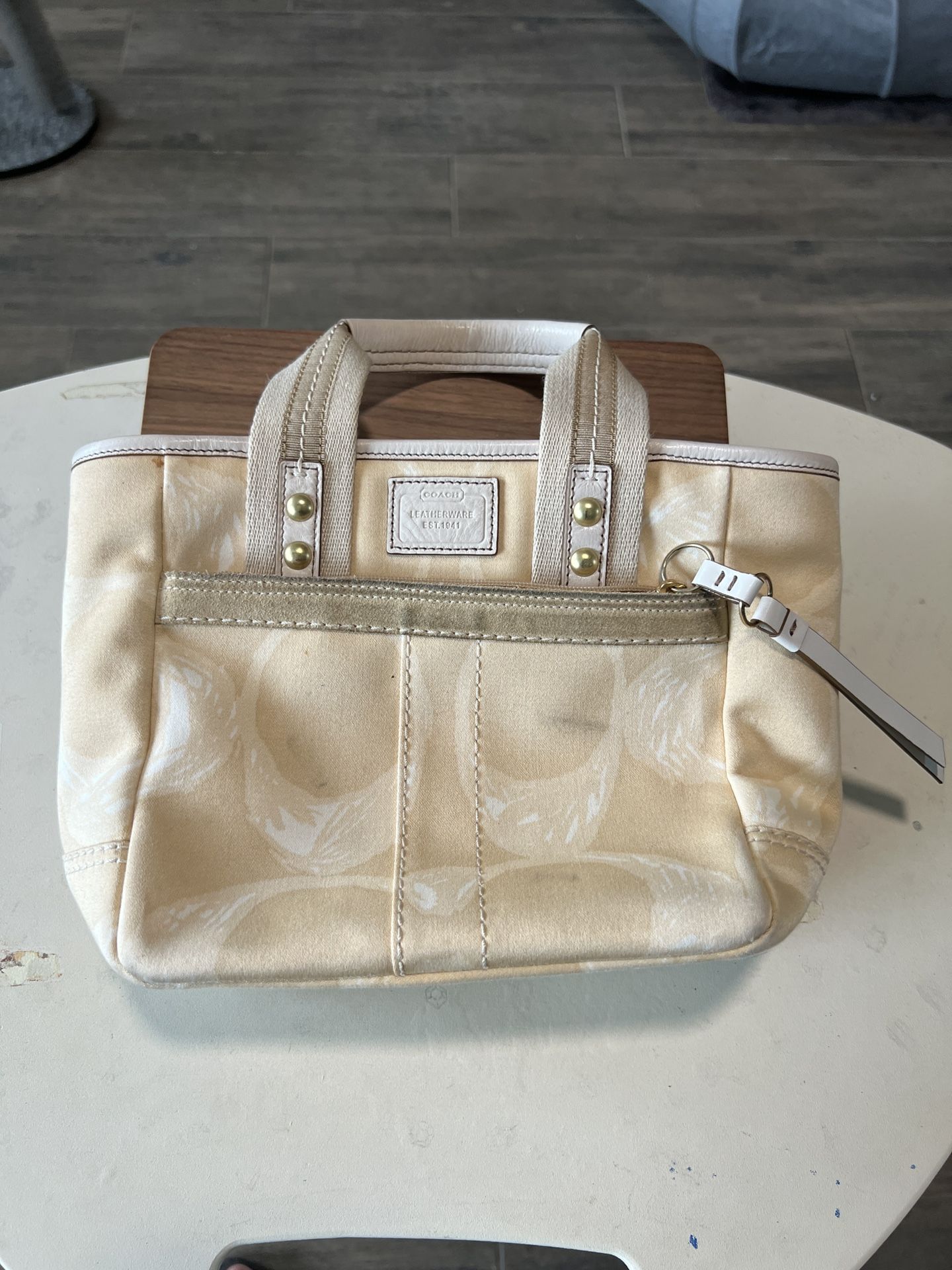 Coach Handbag Tote Purse. Usable condition.