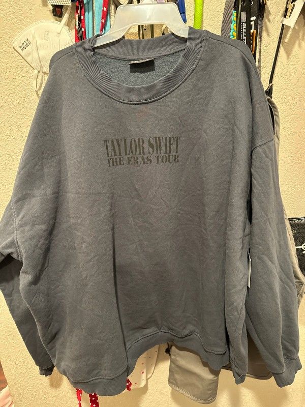 Taylor Swift The Eras Tour Crewneck With International Dates