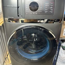 GE Profile 4.8 cu. ft. Smart Electric Washer & Dryer Combo