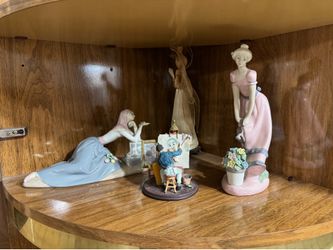 Vintage Franklin mint figurines