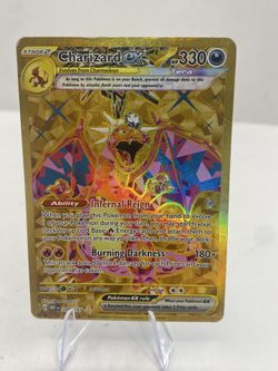 Pokémon Charizard ex Obsidian Flames Ultra Rare Holo 228/197 Full Art HP
