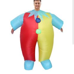 Inflatable Clown Costume for Adults