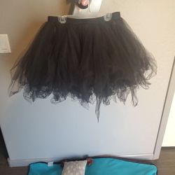 Black Tulle Skirt, S/M