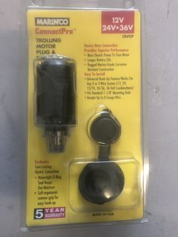 Marinco Connect Pro Trolling Motor Plug & Receptacle