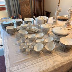 German White Bone China Dishes
