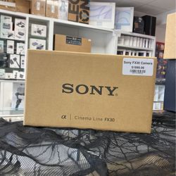 Sony Cinema Line FX30