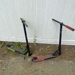 2 Stunt Scooters 