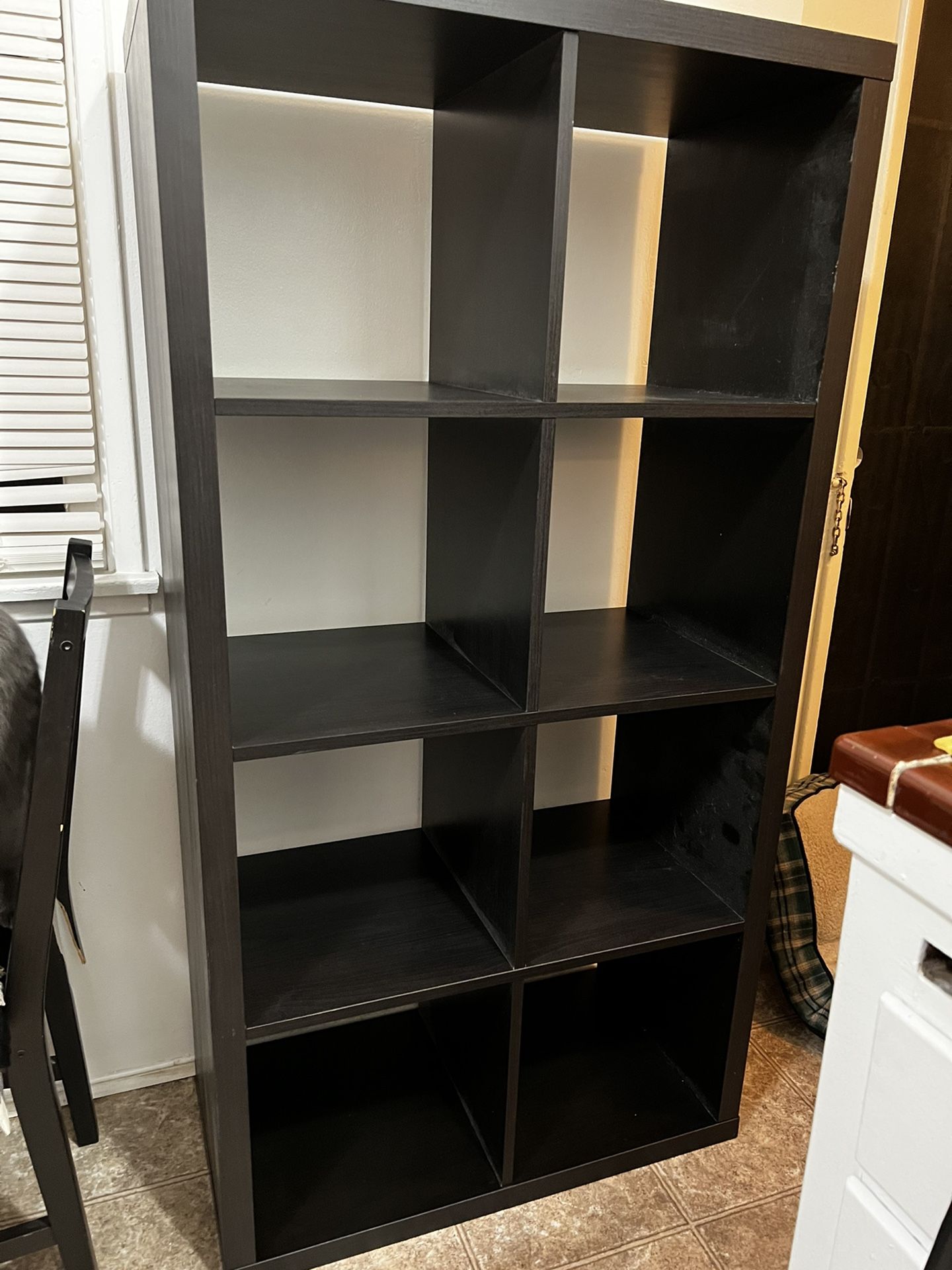 Dark Brown Bookshelf