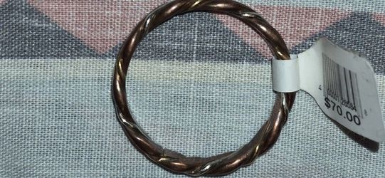 Navajo Sterling And Copper Mix Ring