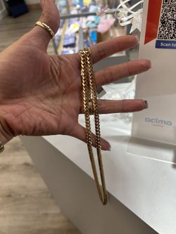 28” Rose Gold Cuban 
