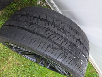 24 inch black rims