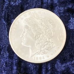 1884-O BU Morgan Silver Dollar 