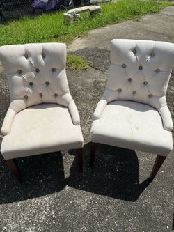 Beige Upholstered Chairs