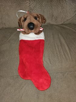 CHOCOLATE LAB THE DOG CHRISTMAS STOCKING