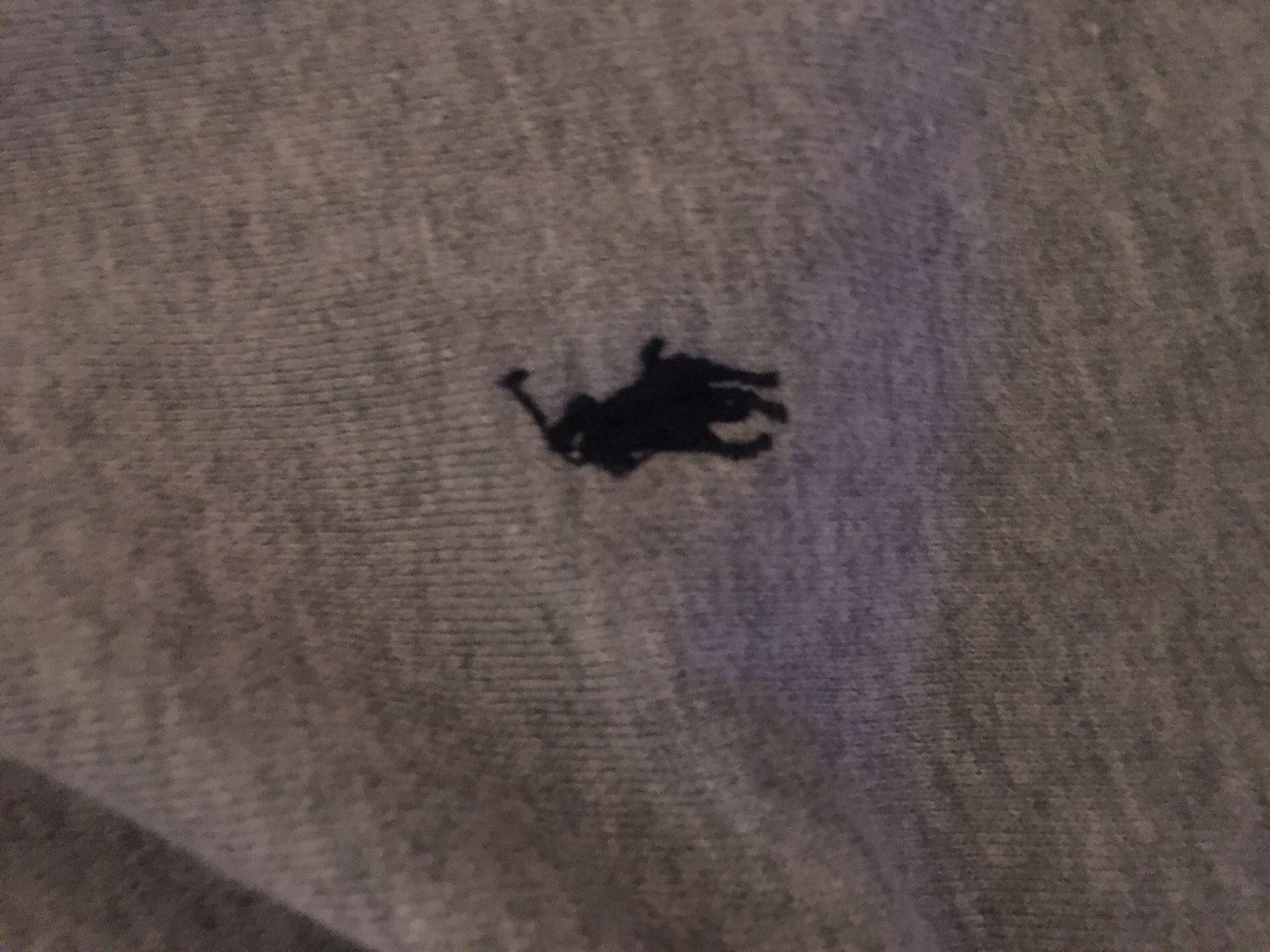 Gray Polo Zipup